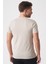 Brasília 3148 Slim Fit Pamuklu Likralı Bisiklet Yaka T-Shirt Bej 4