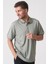 São Paulo 2448 Slim Fit Klasik Polo Yaka Pamuklu Likralı T-Shirt .çağla 3