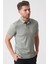 Fortaleza 3153 Slim Fit Pamuklu Polo Yaka T-Shirt Çağla 3