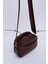 Bordo Shk194 Deri 2 Bölmeli Fermuarlı Ayarlanabilir Kolon Askılı Omuz Çantası U:16 E:21 G:6 Cm 5