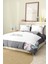 Marka Nevresim Takımı Çift Kişilik Pamuklu Saten Kumaş 6 Parça 3D Dijital Baskı Duvet Cover Set Model No:47 1