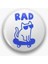 Rad Cat Kedi Kaykay Sarkastik Y2K Grunge Stil 90S 00S Rozet 1
