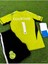 Özel Tasarım Thibaut Courtois Yeni Sezon 2024/25 Çocuk Kaleci Forması (Forma-Şort-Çorap) 1