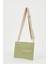 Defne Yeşili Mumlu Kanvas Kadın Omuz Çantası 05PO23Y3500 3