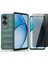 Oppo A60 Kılıf Esnek TPU Oyuklu Arka Yüzey Tasarımlı Zore Etnik Silikon Kapak + Hayalet Ekran Koruyucu 1