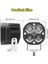 Offroad Sis Lambası 4 LED 20W Cree Beyaz LED Motorsiklet Uyumlu Ikili Set 5
