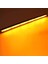 Turuncu Tepe Çakar Bar LED 90CM 12-24V Off Road Çekici Traktör Ikaz Lambası Çakar 17 Modlu 2