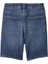 V-Po Relaxed Denim Şort - 742917 2