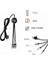 Çoklu Şarj Kablosu Lighting-Typec-Micro USB 2