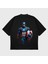 Oversize 'captain America' Baskılı T-Shırt 3