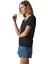 Premium Kadın Ess Logo V Yaka Tee T-Shirt Irina 2