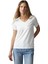 Premium Kadın Ess Logo V Yaka Tee T-Shirt Irina 4