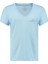 Premium Kadın Ess Logo V Yaka Tee T-Shirt Irina 1