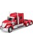Custom Rigs 1:64 Model Tır Kırmızı 14CM 1