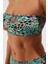 Moda Leopar Atma Kap Straplez Yüksek Bel Hipster Yeşil Straplez Yüksek Bel Hipster Bikini Takımı 4