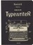 Tekstil Kapak Typewriter 32K Multi White Defter 2