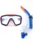 Maske Şnorkel Safari Dalış Seti Tepered Cam - 2186A/113CSB (Lisinya) 2