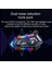 Y20 Motor Kurye Kask Kulaklık Rgb Modlu Bluetooth Motosiklet Kulaklık 5.3 Bluetooth Interkom 5