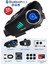 Q28 2x 2 Eşleşmeli Motosiklet Kask Bluetooth Kulaklık 1080P Kamera Su Geçirmez Intercom 1