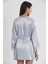 Pierre Cardin 2490 Bayan Sabahlıklı Saten Şort Takım 3