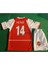 Arsenal Thierry Henry Kırmızı Retro Çocuk Forma 2 Li Set. Forma+Şort 1