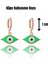 Greenish Eye Gümüş Küpe 2