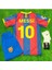 Barcelona Messi Çocuk Forması 3lü Set Kırmızı 1