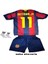 Barcelona. Neymar Jr 2011 Sezon Bordo Çocuk Futbol Forması 4 Parça 3