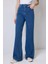 Bol Paça Denim Pantolon Açık Denim 3