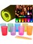 Karanlıkta Yanan Gece Işığı Mega Glow Bardaklar 8 Adet 8.5 x 10.5 cm 1