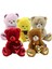 62501 Parlak Kalpli Peluş Ayı 40 cm 2
