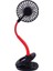 Portatif Işıklı Mini Klipsli Fan 1