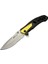 4191 Sarı Kamp Çakı 21CM - Yarı Otomatik, Kemerlikli, Testere Detaylı, Desenli Sap 1