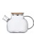 Vakumlu Bambu Kapaklı Isıya Dayanıklı Borosilikat Cam Demlik, Süzgeçli (1000 Ml) | Teapot.deconox Vakumlu Bambu Kapaklı Borosilikat Cam Demlik - Süzgeçli ve Isıya Dayanıklı Teapot (1000 Ml) 3