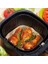 100 Adet Air Fryer Pişirme Kağıdı Tek Kullanımlık Hava Fritöz Yapışmaz Yağlı Kağıt Delikli Model 3