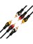 OEM 3 Rca + 3 Rca 1.5 Metre Kablo Powermaster Kutulu 3