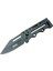 Sog AC77BK Siyah Yaprak Kamp Çakı 15 cm - Metal Sap, Kılıflı 1
