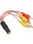 OEM Powermaster 3.5 mm Stereo Dişi / 6 Rca Erkek 5+1 Kablo 2