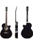 Gitar Akustik Extreme Sahne Gitarı (XAC45EQ4BK) 1