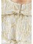 Metallic Cloque Peplum Bluz 4