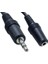 OEM Powermaster PM-8501 3.5 mm Stereo Erkek/dişi 1.5 Metre Kulaklık Aux Uzatma Kablosu 1