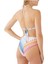 Chevron Desenli Bandeau Bikini Seti 3