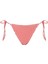 Kare Desenli Kırmızı Bikini Altı 1