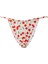 Çarpıcı Kiraz Desenli Bikini Altı - Beyaz 1