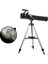 76 X 700 Profesyonel Aynalı Uzay Teleskopu Siyah 1