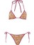 Çizgili Üçgen Bikini Seti 1