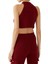 Ribanalı Kısa Halter Bluz 3