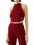 Ribanalı Kısa Halter Bluz 5