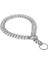Eğitim Serisi Çift Sıra Boğma Zincirli Köpek Boyun Tasması - 2,5X35-45cm Chrome 1
