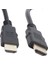 OEM Powermaster Plastik Düz Siyah 30 cm Poşetli HDMI Kablo 2